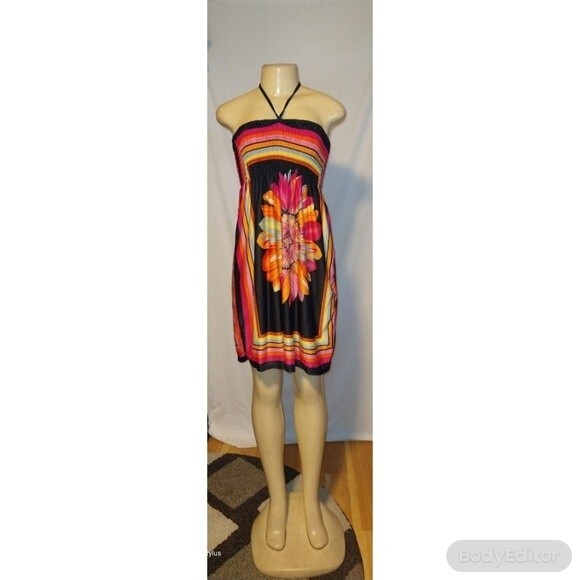 Black Bohemian Dress - Picture 11 of 12